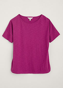Purple Bryher View T-Shirt by Seasalt Cornwall