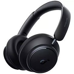 Q45 Wireless Bluetooth Noise-Cancelling Headphones - Black by Soundcore