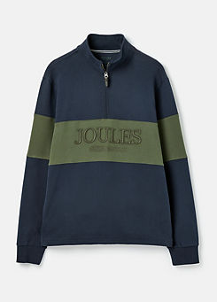 Quarter Zip Sweater by Joules
