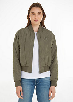Quilted Bomber Jacket by Calvin Klein