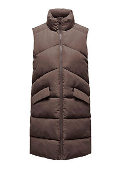 Quilted Gilet by Only