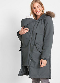 Quilted Maternity Coat by bonprix