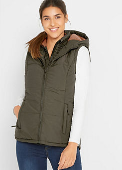 Quilted Padded Gilet by bonprix