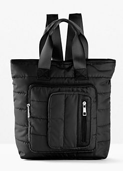 Quilted Padded Rucksack by bonprix