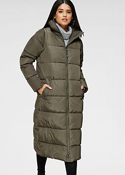 Quilted Puffer Coat by Only