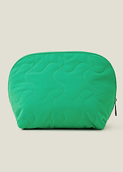 Quilted Wash Bag by Accessorize