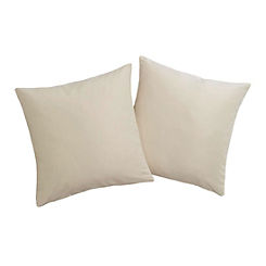 Raja Pack of 2 40x40cm Easy Care Cushion Covers by My Home