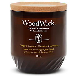 ReNew Ginger & Turmeric Medium Candle by WoodWick