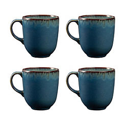 Reactive Set of 4 Mugs by Mason Cash