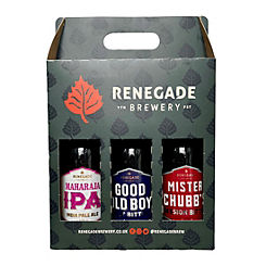 Real Ale Three Bottle Gift Box by Renegade Brewery