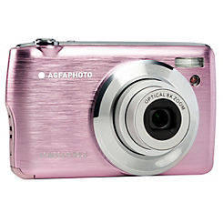 Realishot DC8200 Digital Camera with 16GB SD Card & Camera Bag - Pink by Agfa