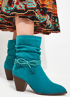 Rebel Ruched Boots by Joe Browns