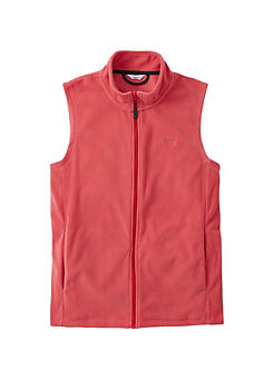 Recycled Microfleece Gilet by Cotton Traders