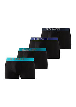 Red Label Pack of 4 Boxer Shorts by s.Oliver