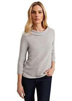 Remy Textured Cowl Neck Top by Phase Eight