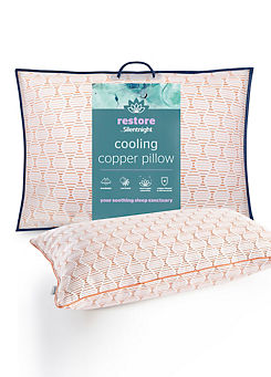 Restore Cooling Copper Pillow by Silentnight