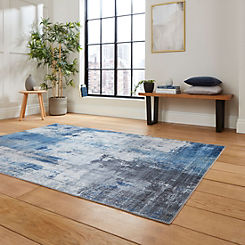 Rio Printed Abstract Rug by Think Rugs