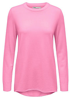 Round Neck Long Sleeve Sweater by Only