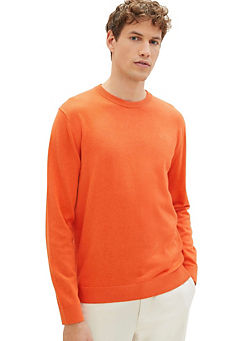 Round Neck Sweater by Tom Tailor