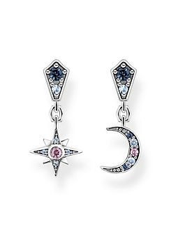 Royalty Star & Moon Earrings by THOMAS SABO