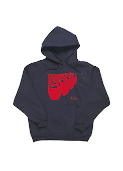 Rubber Soul Navy Blue Hoodie by The Beatles