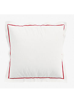 Rubus 100% Cotton Sateen 200 Thread Count Pair of Square Pillowcases by Sanderson