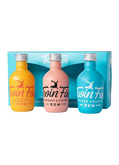 Rum Miniature Gift Set (3 x 5cl) by Twin Fin