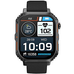 S-Max Smart Watch - Silicon Black by Storm London