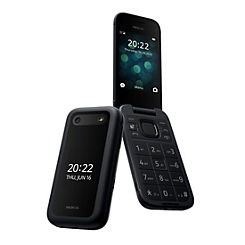 SIM Free 2660 Flip Mobile Phone - Black by Nokia