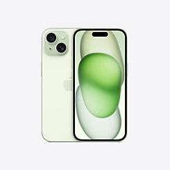 SIM Free Apple iPhone 15 128GB - Green