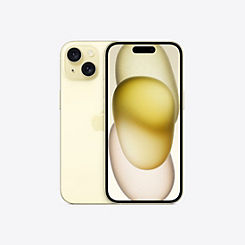 SIM Free Apple iPhone 15 128GB - Yellow