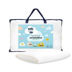 Safe Nights Breathable Anti Allergy Cot Bed Pillow by Silentnight
