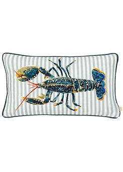 Salcombe Lobster 30x50cm Cushion by Evans Lichfield