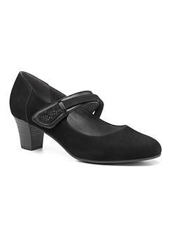 Samba Black Formal Shoes by Hotter