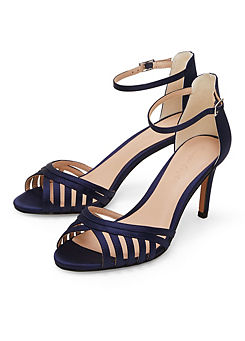 Satin Strappy Heeled Sandals by Phase Eight
