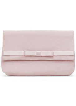 Satin Trim Bow Bag by Phase Eight