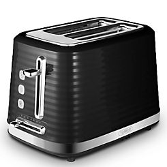 Saturn 2-Slice Toaster T20083BLK - Black by Tower