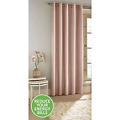 Savoy Chenille Single Blackout Thermal Door Curtain by Tyrone
