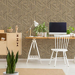 Scandi Slat Panel Natural Wood Wallpaper by Superfresco Easy