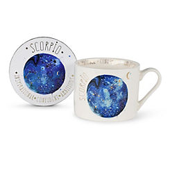Scorpio Star Sign’ Mug & Coaster Gift Set by Summer Thornton