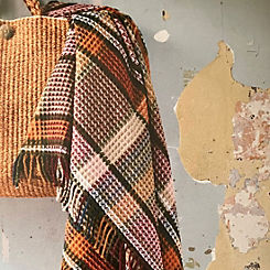 Scotch Check Throw by Le Chateau