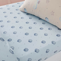 Seahorse Fitted Sheet by Chapter B