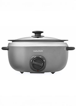 Sear & Stew Titanium Slow Cooker 6.5L - 461022 by Morphy Richards
