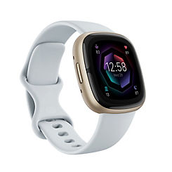 Sense 2 Blue Mist & Soft Gold Health & Fitness Smartwatch by Fitbit