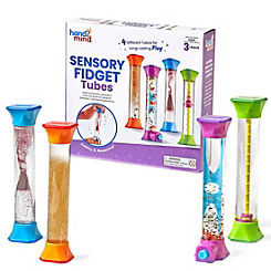 Sensory Fidget Tubes (Set of 4) by Learning Resources