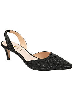 Sequin Sling Back Shoes by Ravel