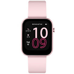 Series 12 Pale Pink Strap Smart Watch by Reflex Active