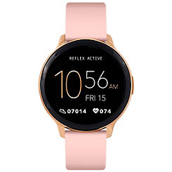 Series 14 Pink Silicone Smart Watch by Reflex Active