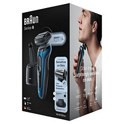 Series 6 60-B7200cc Electric Shaver for Men by Braun