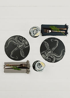 Set of 2 Slate Octopus Place Mats by The Just Slate Company
